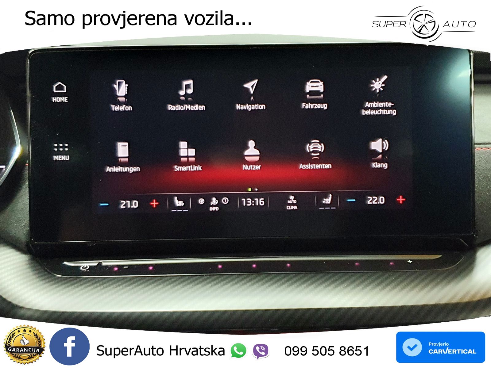 Škoda Octavia Combi RS 2.0 TDI (200 KS) DSG LED+GR SJED+ACC