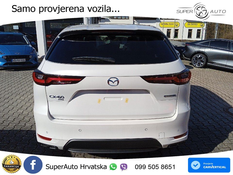 Mazda CX-60 2.5 e-Skyactiv (328 KS) AWD Automatic MATRIX+GR SJED+KAM