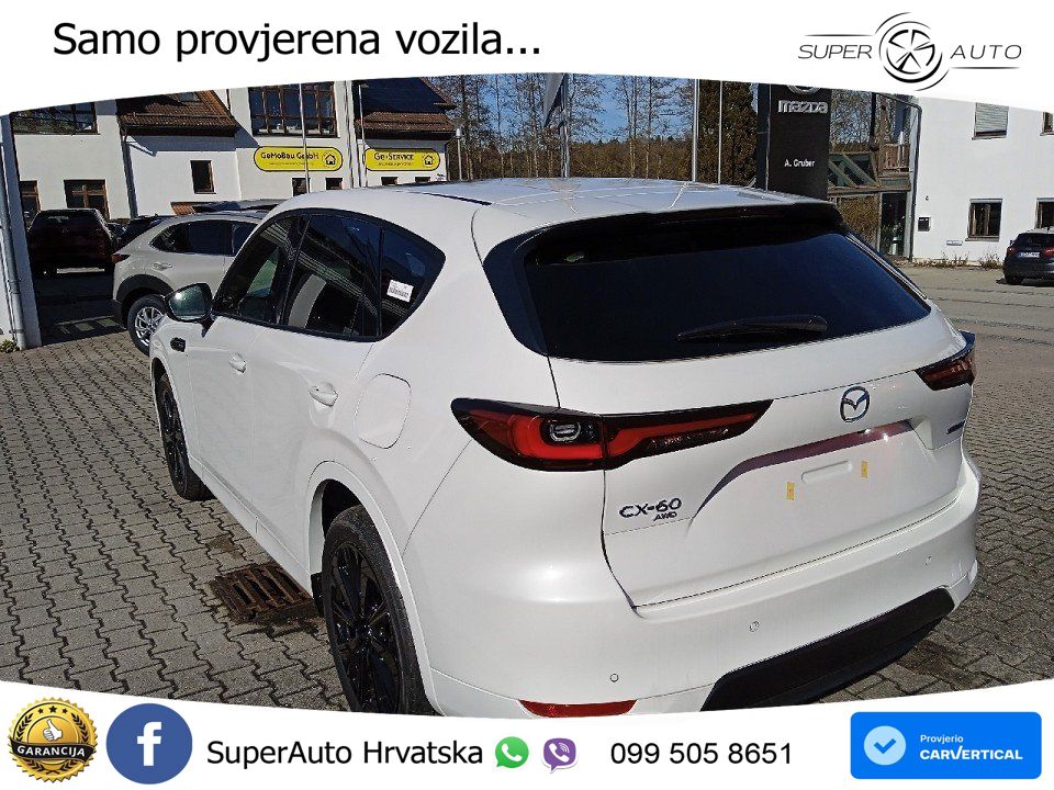 Mazda CX-60 2.5 e-Skyactiv (328 KS) AWD Automatic MATRIX+GR SJED+KAM