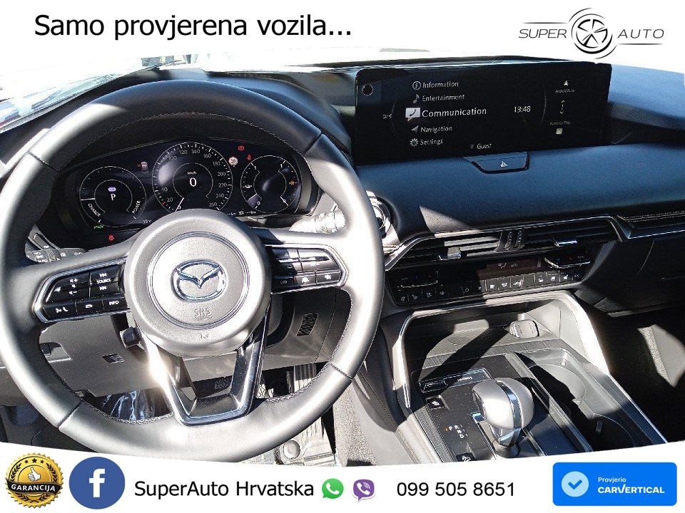 Mazda CX-60 2.5 e-Skyactiv (328 KS) AWD Automatic MATRIX+GR SJED+KAM