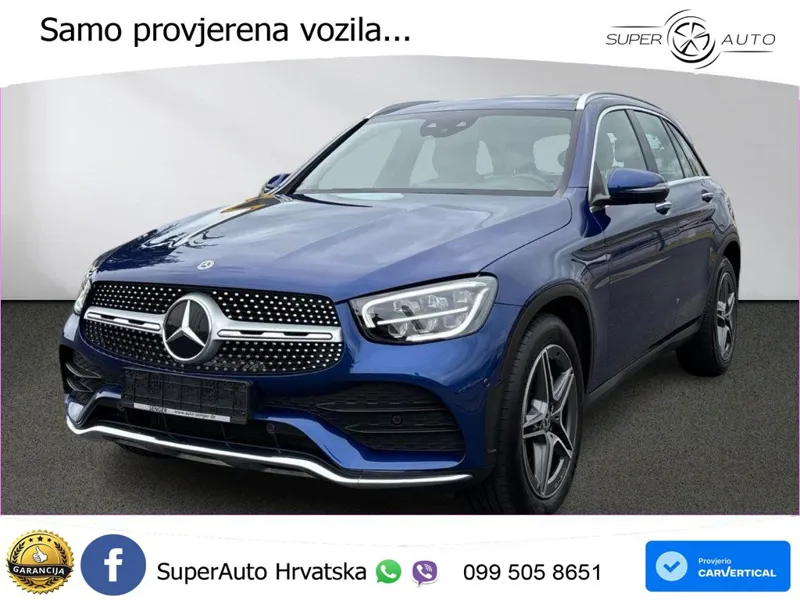 Mercedes GLC 220d (194 KS) 4MATIC G-TRONIC AMG LED+GR SJED+ACC