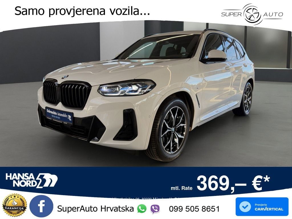BMW X3 20d xDrive Steptronic M Sport LED+GR SJED+ACC