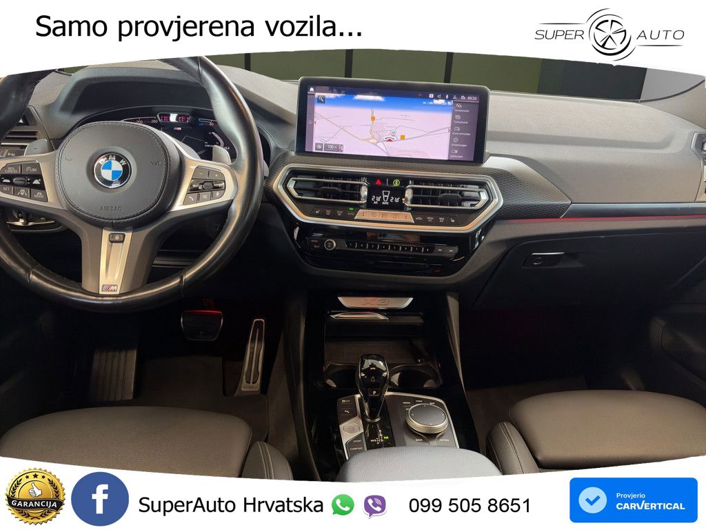BMW X3 20d xDrive Steptronic M Sport LED+GR SJED+ACC