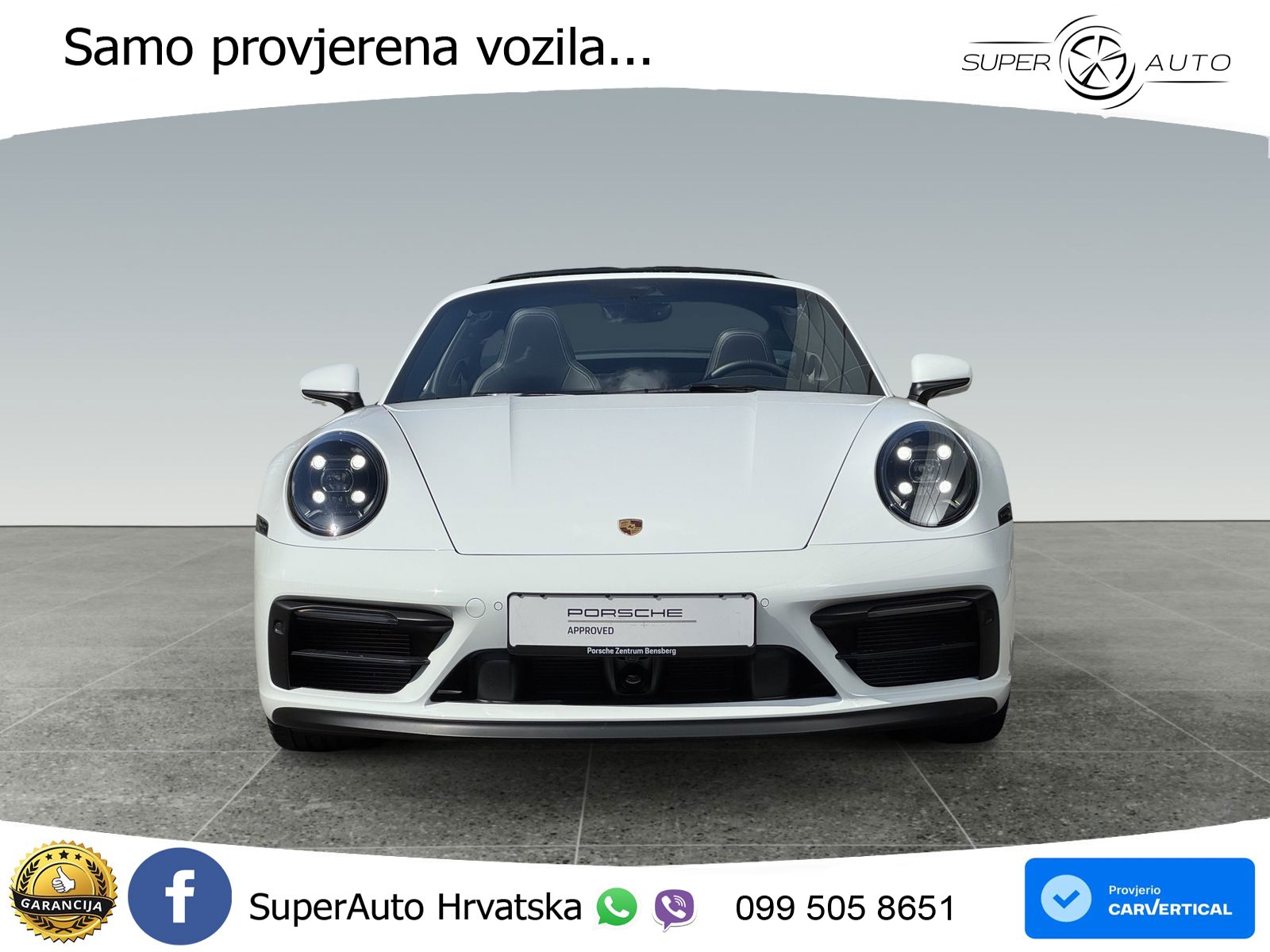Porsche 911 Targa 4 GTS 3.0 (480 KS) PDK LED+GR SJED+ACC