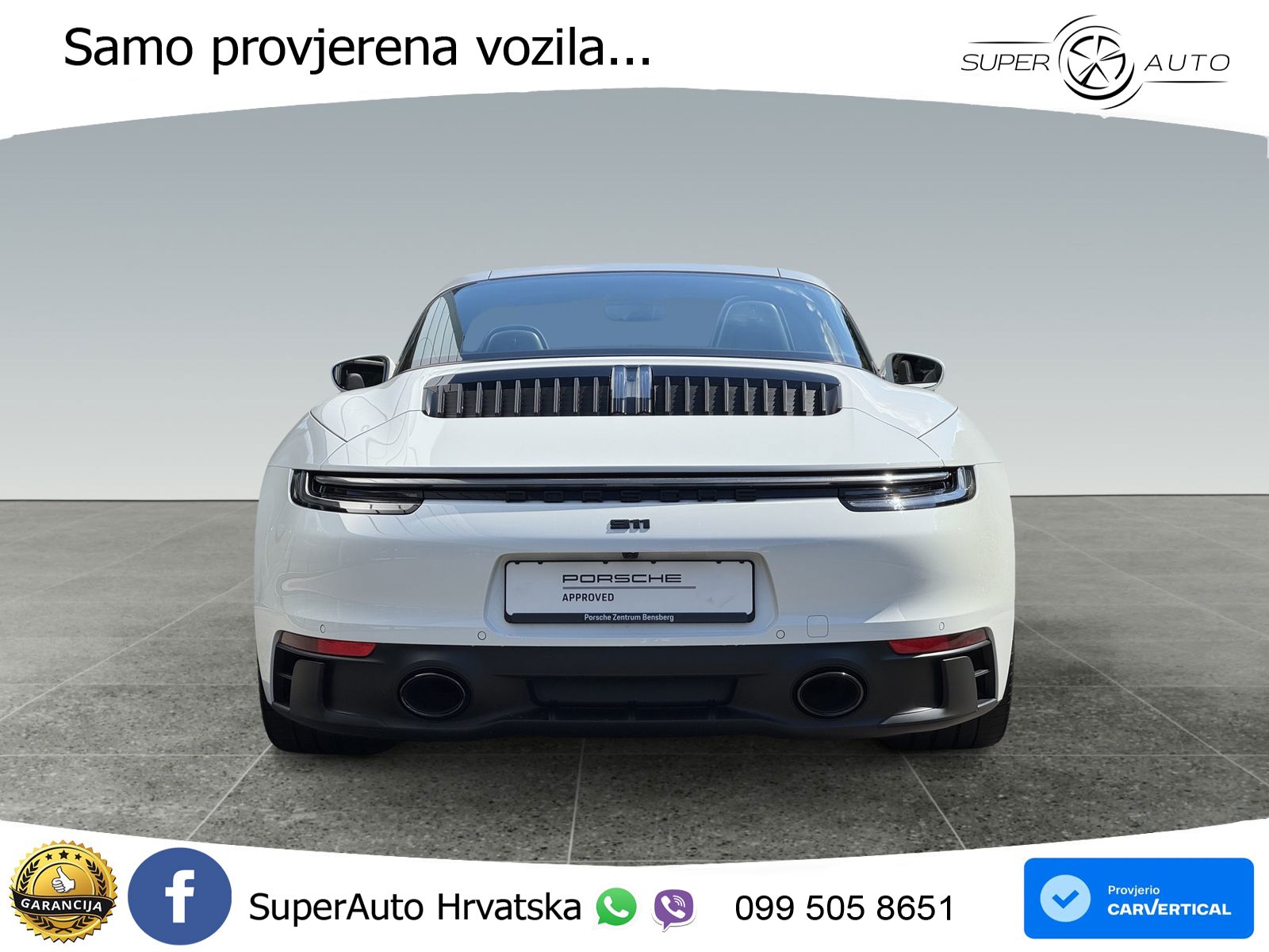 Porsche 911 Targa 4 GTS 3.0 (480 KS) PDK LED+GR SJED+ACC
