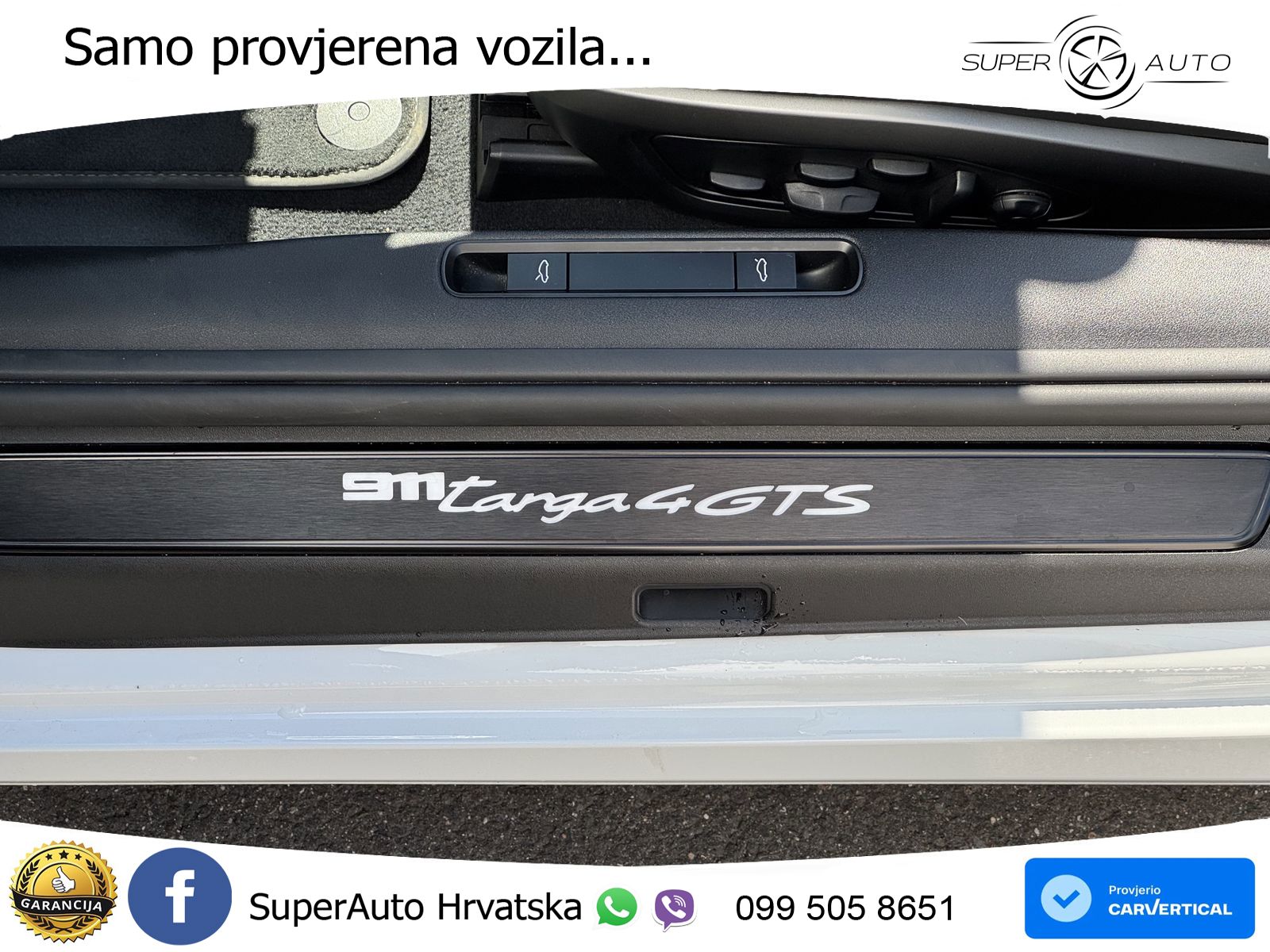 Porsche 911 Targa 4 GTS 3.0 (480 KS) PDK LED+GR SJED+ACC