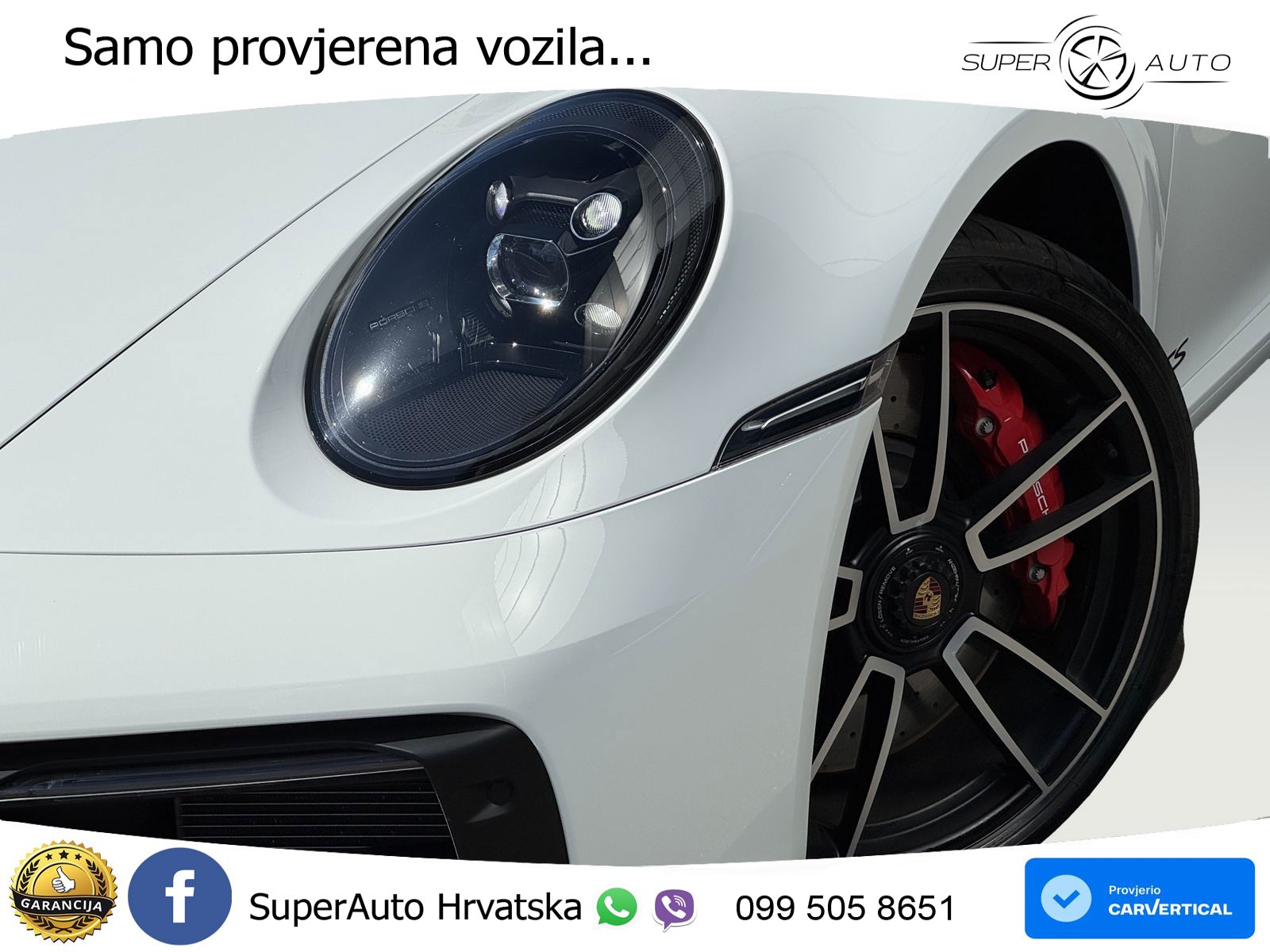 Porsche 911 Targa 4 GTS 3.0 (480 KS) PDK LED+GR SJED+ACC