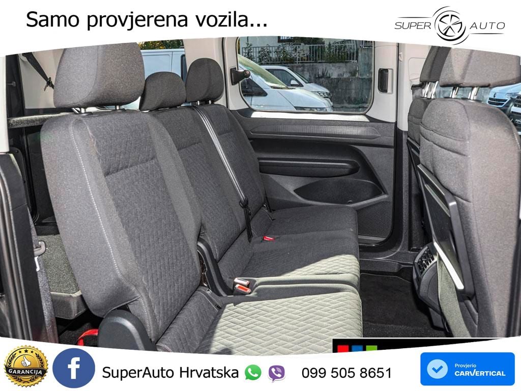 Volkswagen Caddy Maxi Dark Label 2.0 TDI DSG APPS+LED+PANO 122 KS