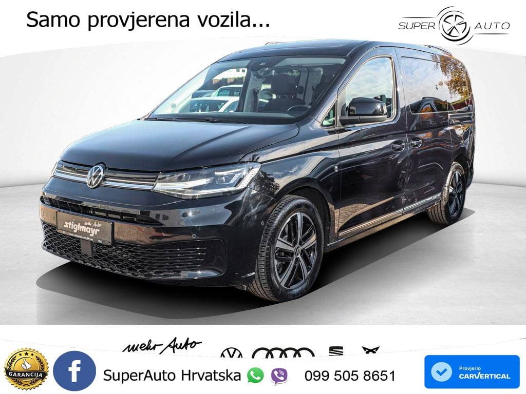 Volkswagen Caddy Maxi Dark Label 2.0 TDI DSG APPS+LED+PANO 122 KS