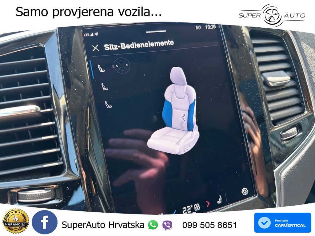 Volvo XC90 2.0 B5 Diesel AWD Automatic ZRAČNI+ACC+GR SJED+KAM+PANO