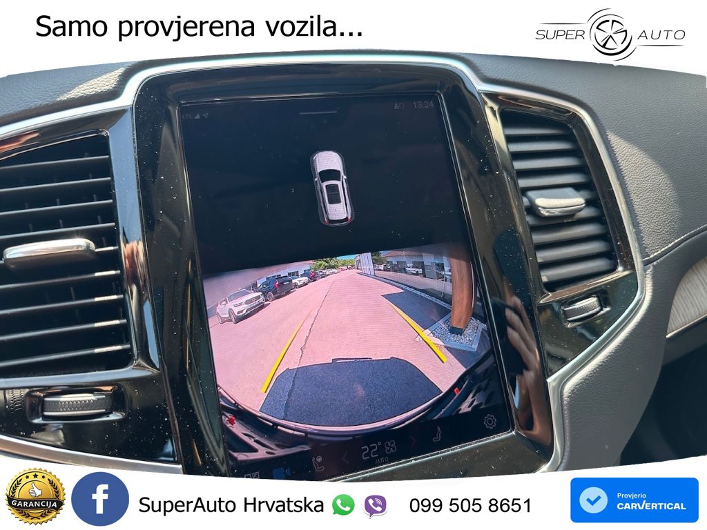 Volvo XC90 2.0 B5 Diesel AWD Automatic ZRAČNI+ACC+GR SJED+KAM+PANO
