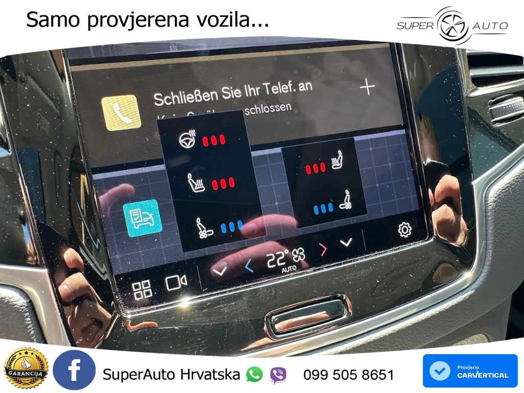 Volvo XC90 2.0 B5 Diesel AWD Automatic ZRAČNI+ACC+GR SJED+KAM+PANO