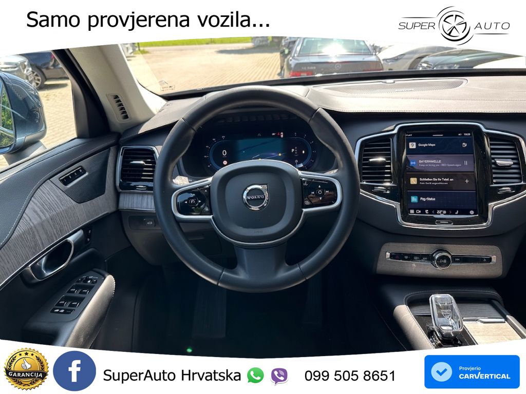 Volvo XC90 2.0 B5 Diesel AWD Automatic ZRAČNI+ACC+GR SJED+KAM+PANO