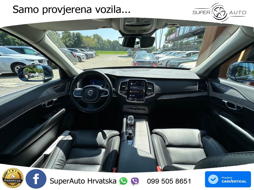Volvo XC90 2.0 B5 Diesel AWD Automatic ZRAČNI+ACC+GR SJED+KAM+PANO