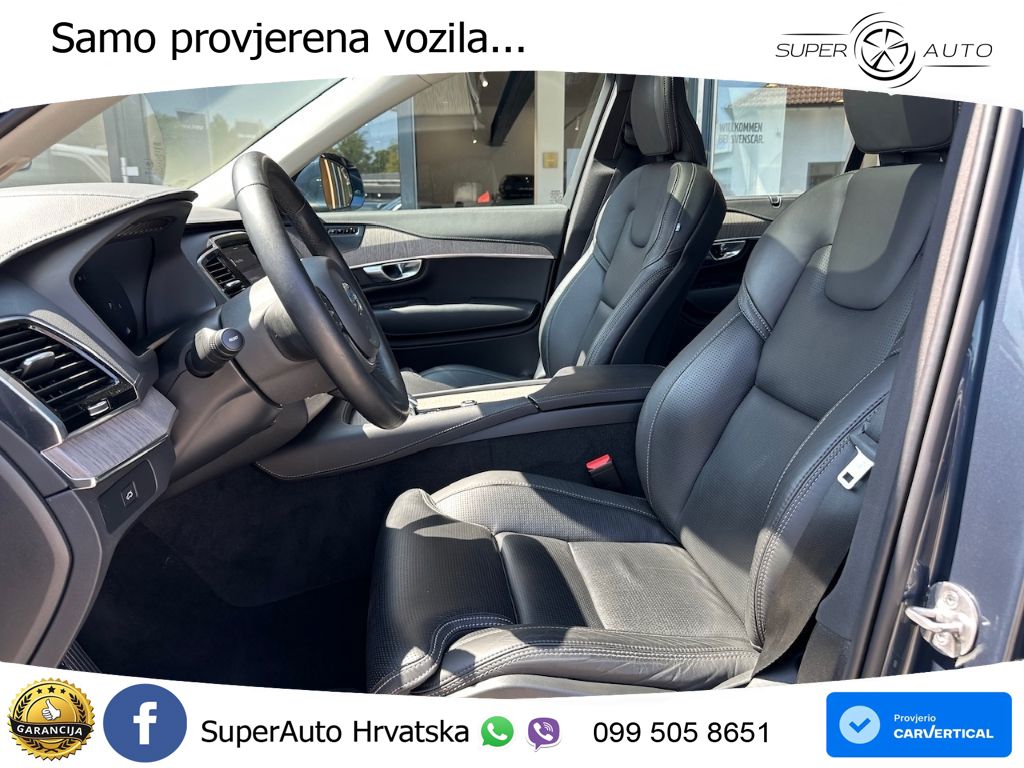 Volvo XC90 2.0 B5 Diesel AWD Automatic ZRAČNI+ACC+GR SJED+KAM+PANO