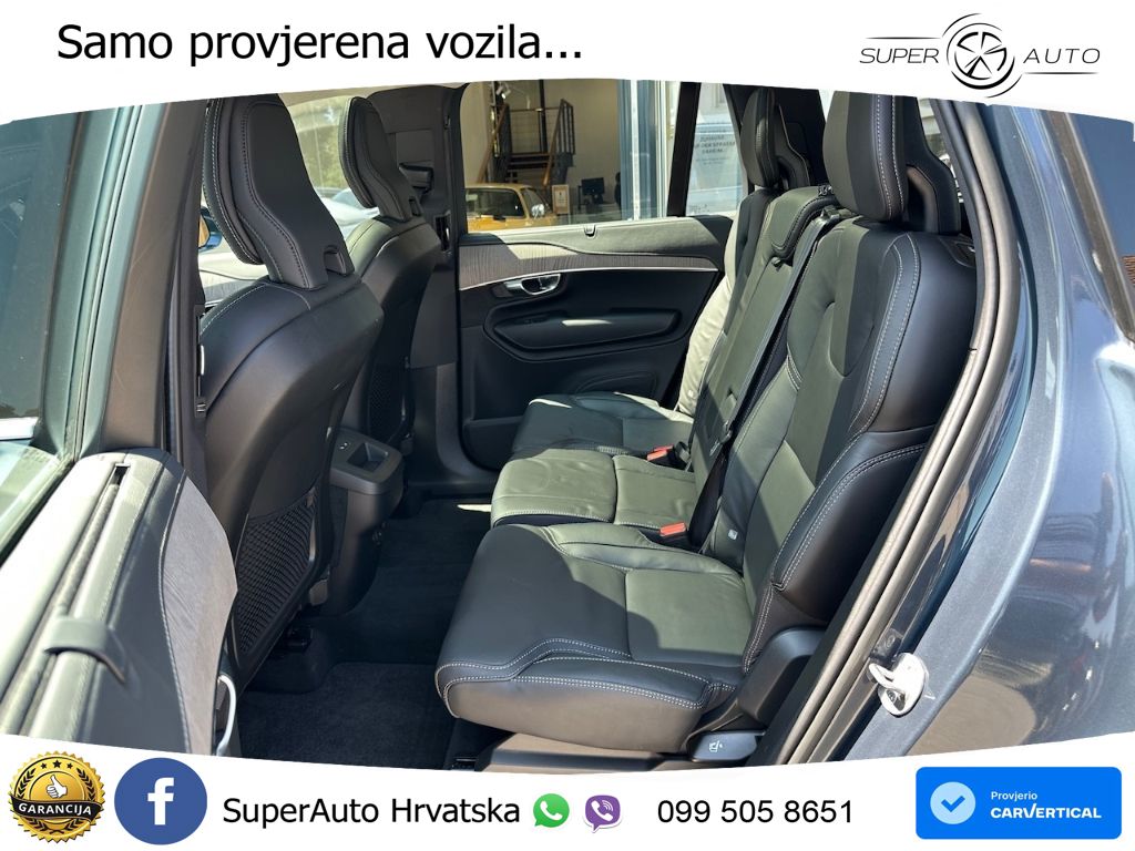 Volvo XC90 2.0 B5 Diesel AWD Automatic ZRAČNI+ACC+GR SJED+KAM+PANO
