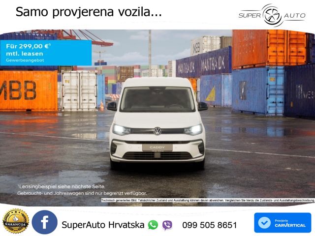 Volkswagen Caddy Der neue Cargo 2.0 TDI APP CONNECT AHK KAM 102 KS