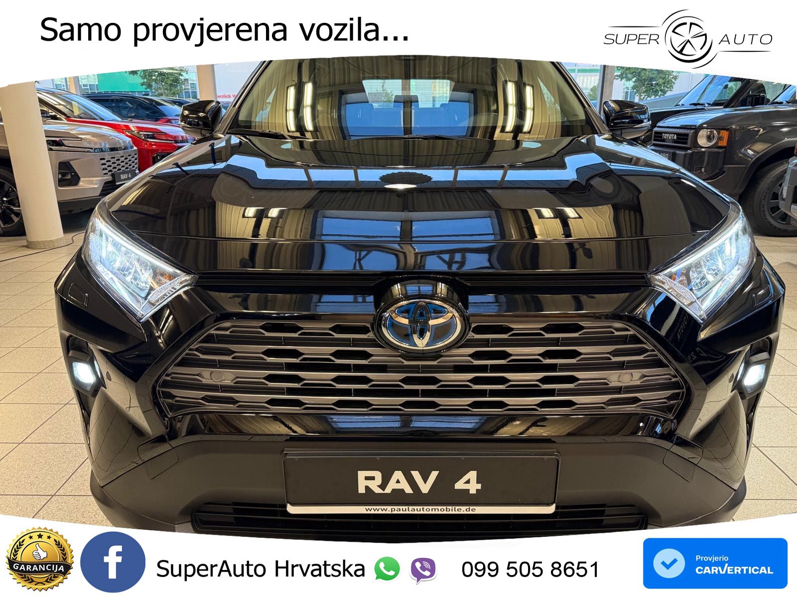 Toyota RAV4 2.5 (222 KS) Hybrid AWD-i eCVT LED+GR SJED+ACC
