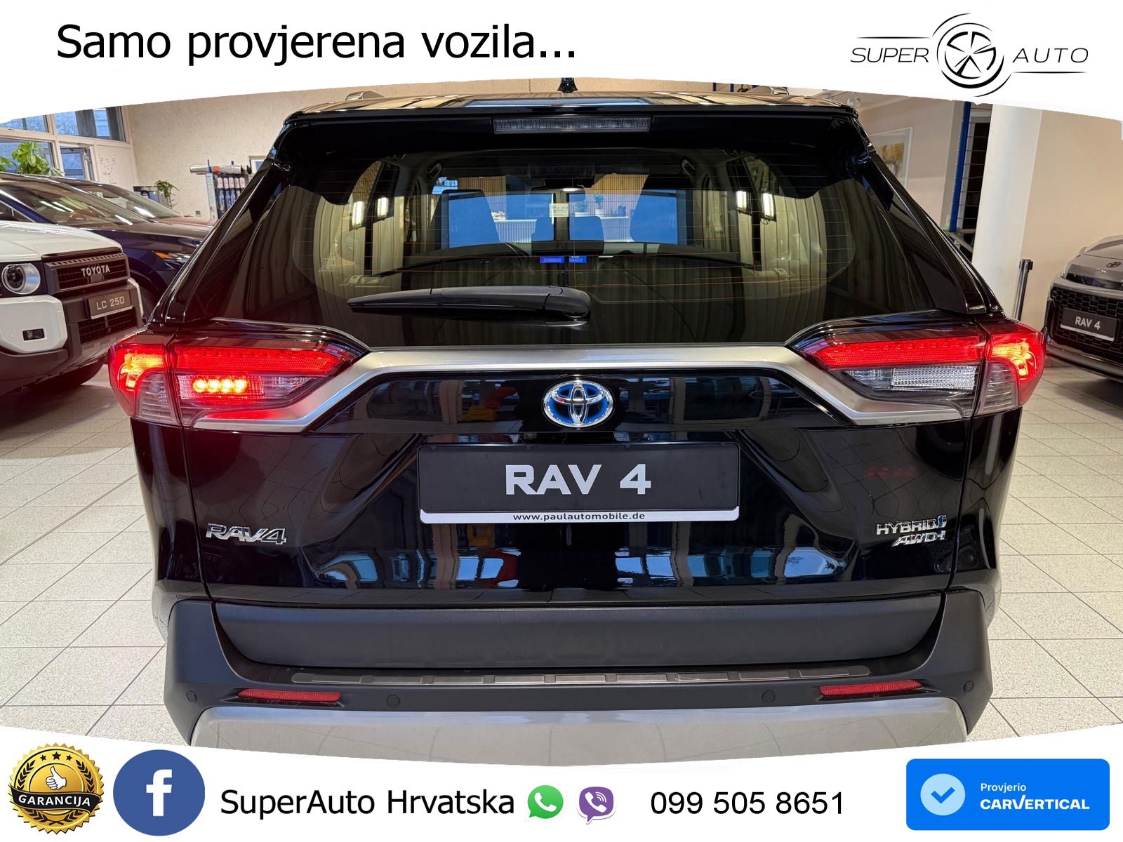 Toyota RAV4 2.5 (222 KS) Hybrid AWD-i eCVT LED+GR SJED+ACC