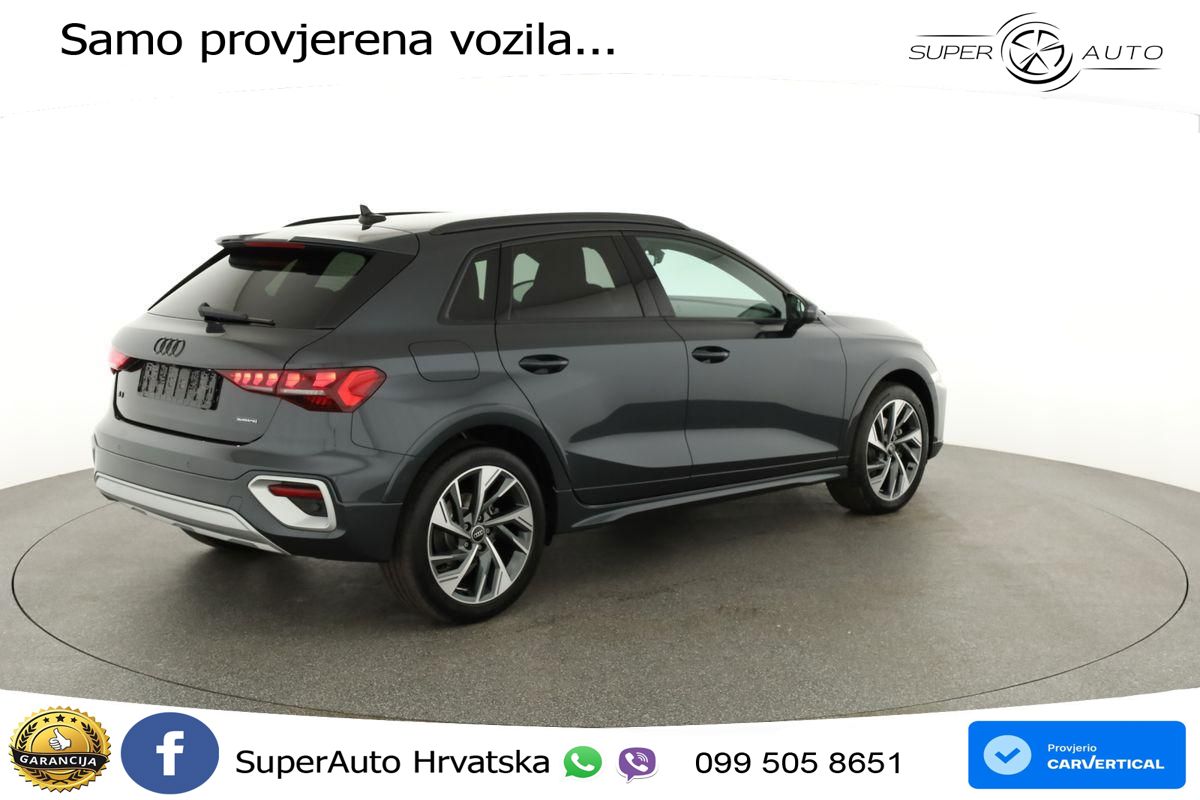 Audi A3 allstreet 40 TFSI (204 KS) quattro S tronic LED+GR SJED+ACC