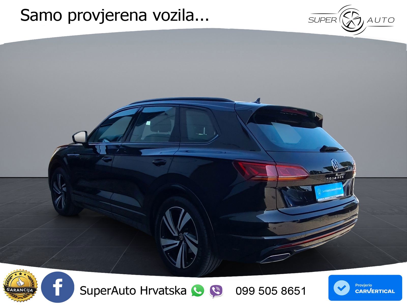 Volkswagen Touareg 3.0 V6 TDI (286 KS) 4MOTION Tiptronic R-Line ZRAČNI+ACC+4xGR SJED+KAM