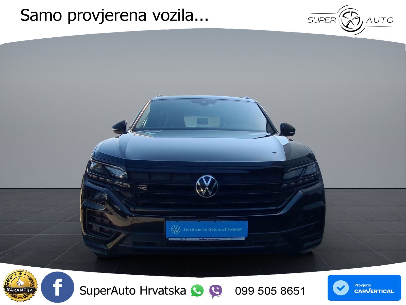 Volkswagen Touareg 3.0 V6 TDI (286 KS) 4MOTION Tiptronic R-Line ZRAČNI+ACC+4xGR SJED+KAM