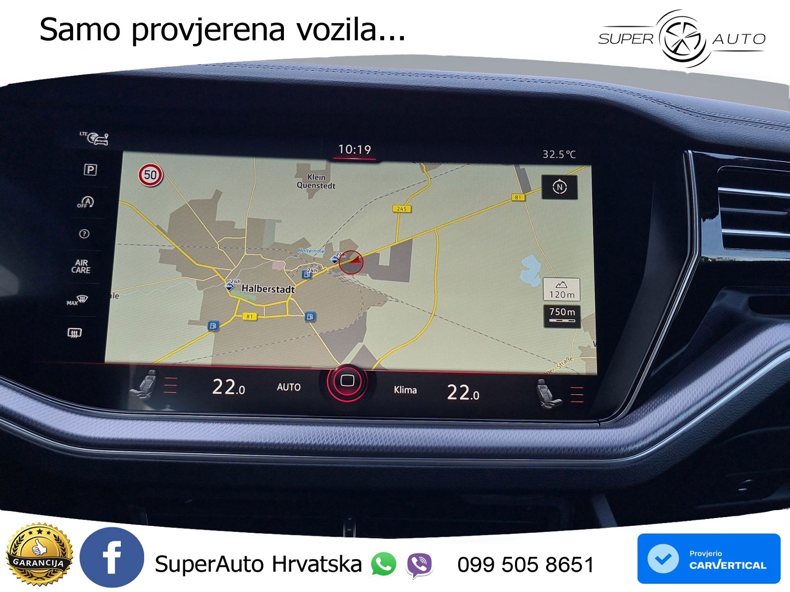 Volkswagen Touareg 3.0 V6 TDI (286 KS) 4MOTION Tiptronic R-Line ZRAČNI+ACC+4xGR SJED+KAM