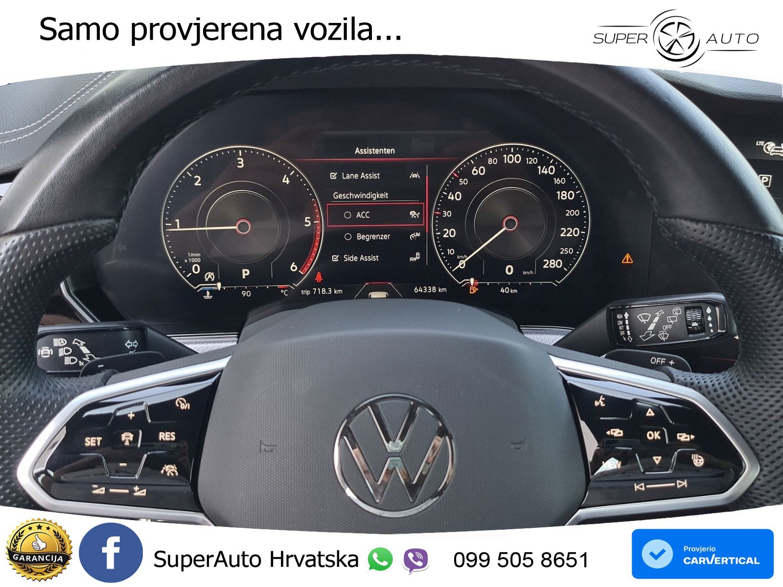 Volkswagen Touareg 3.0 V6 TDI (286 KS) 4MOTION Tiptronic R-Line ZRAČNI+ACC+4xGR SJED+KAM