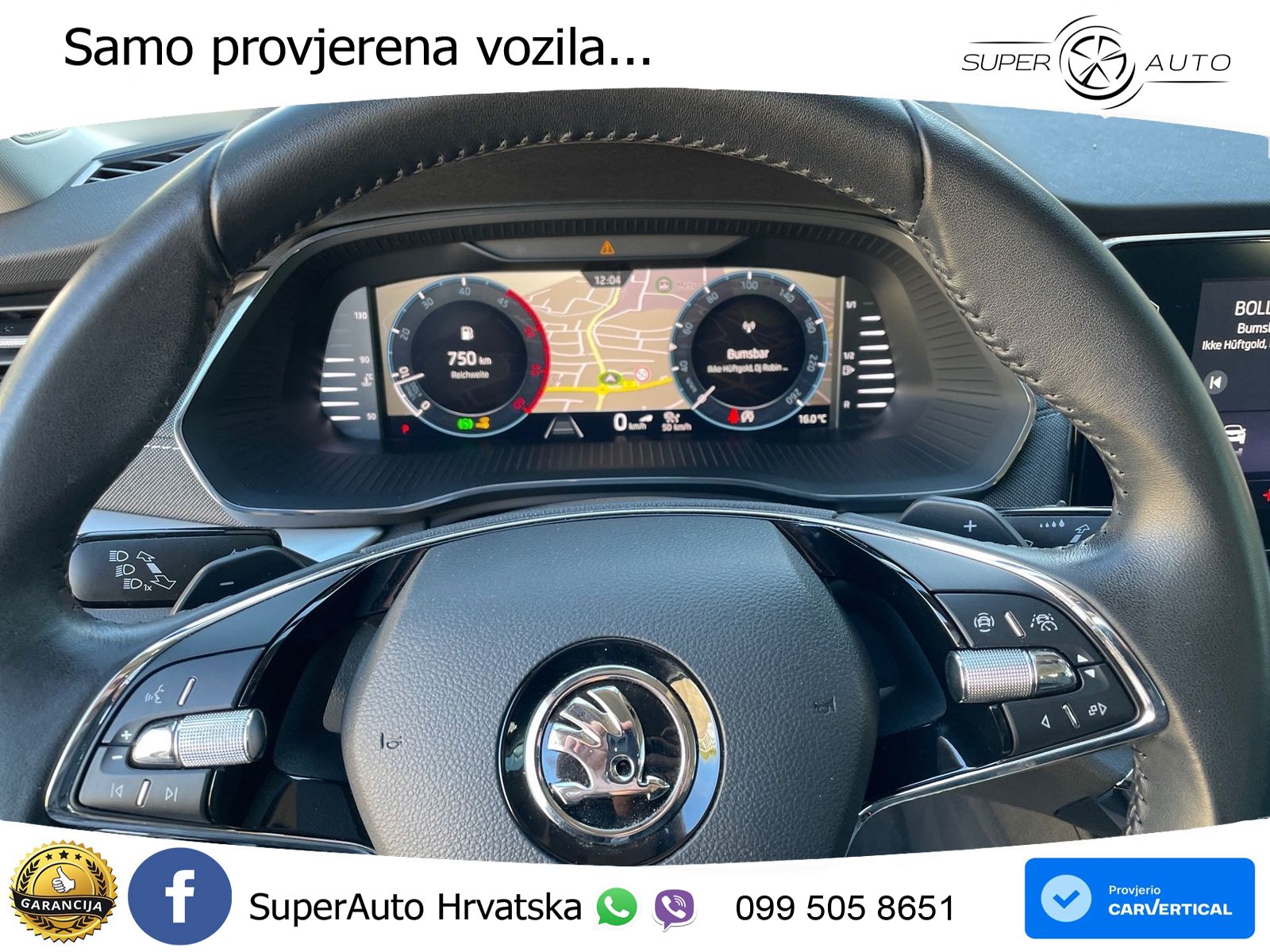 Škoda Octavia Combi 2.0 TDI (150 KS) 4x4 DSG LED+GR SJED+ACC