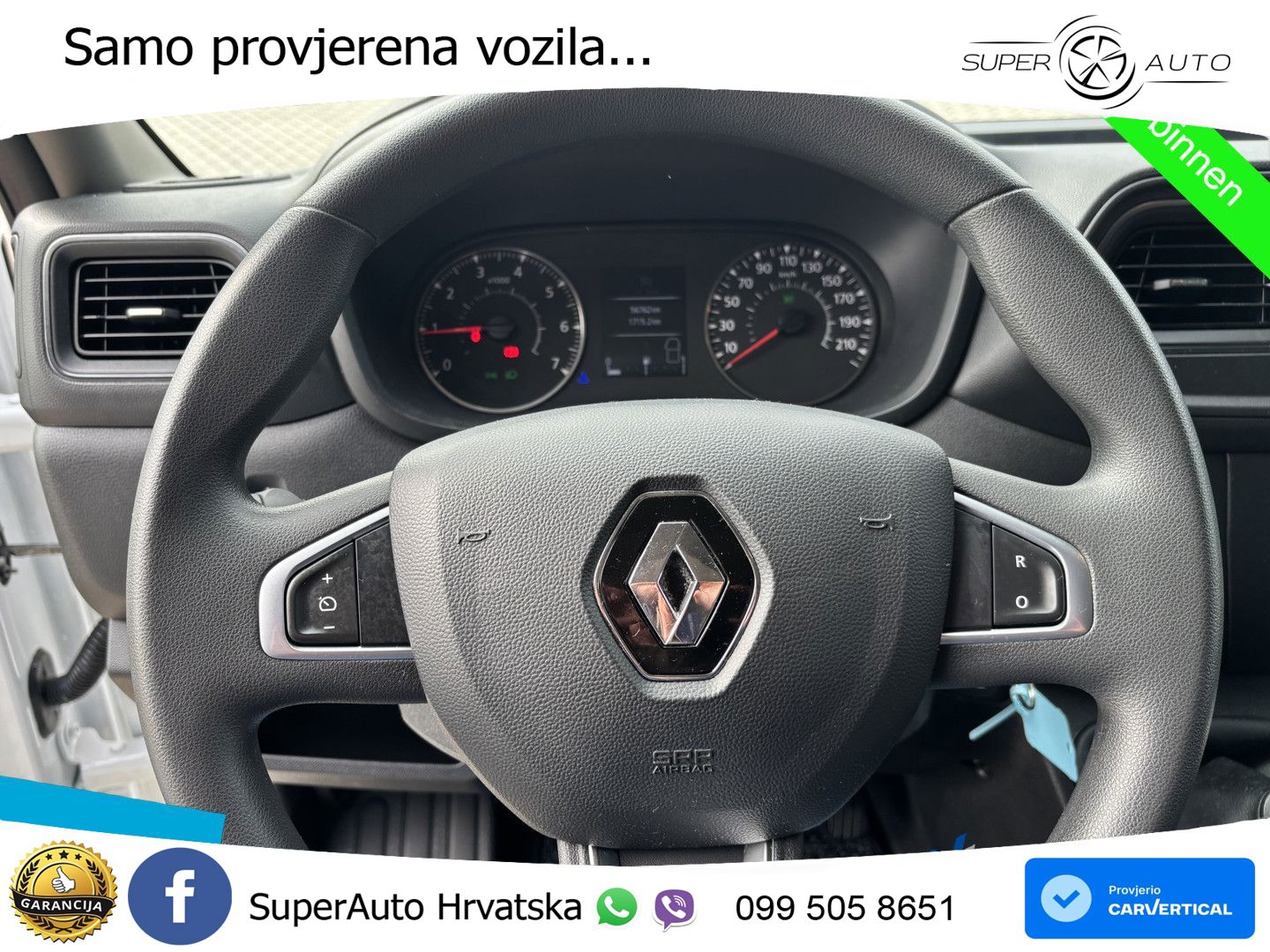 Renault Master T35 150 L2H2 Koel/vries + Navigatie 150 KS