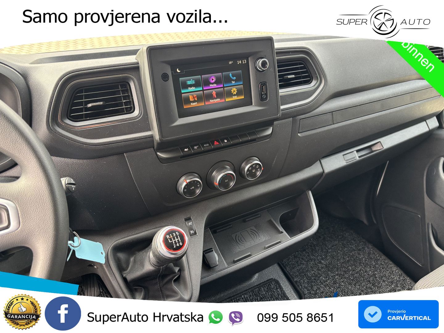 Renault Master T35 150 L2H2 Koel/vries + Navigatie 150 KS