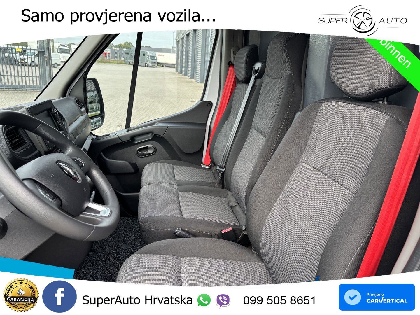 Renault Master T35 150 L2H2 Koel/vries + Navigatie 150 KS