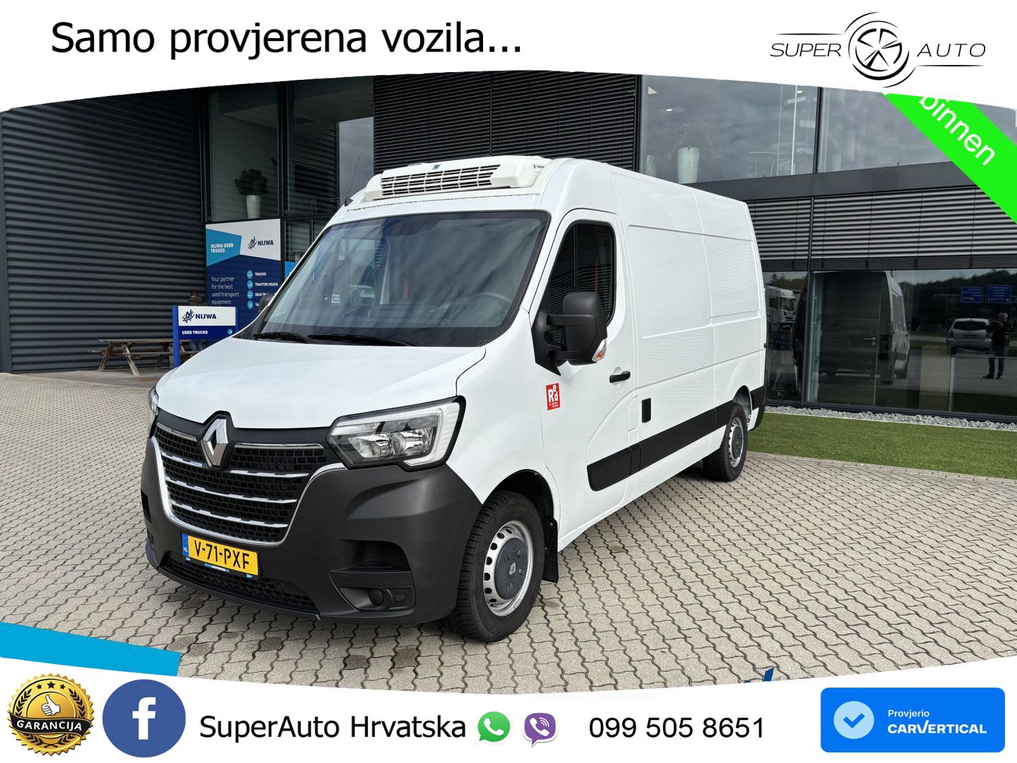 Renault Master T35 150 L2H2 Koel/vries + Navigatie 150 KS