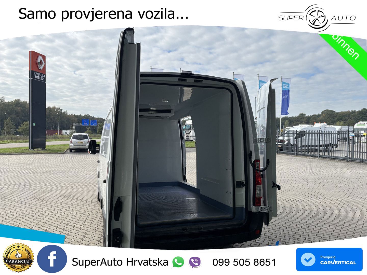 Renault Master T35 150 L2H2 Koel/vries + Navigatie 150 KS
