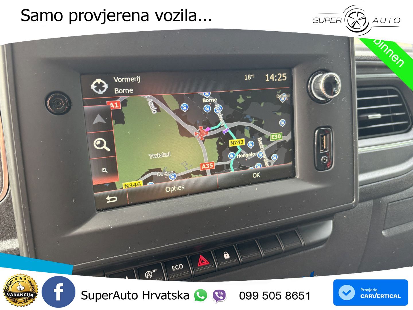 Renault Master T35 150 L2H2 Koel/vries + Navigatie 150 KS