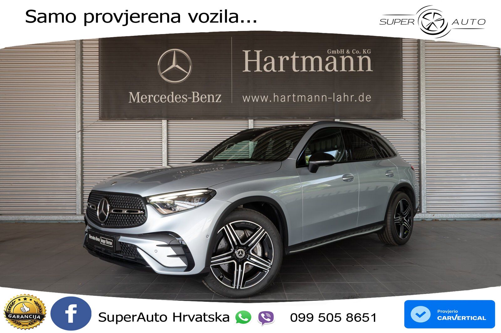 Mercedes GLC 200 (204 KS) 4MATIC 9G-TRONIC AMG LED+GR SJED+ACC