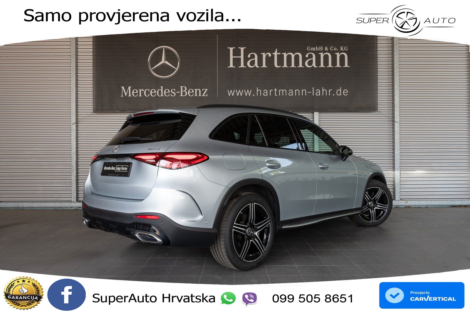 Mercedes GLC 200 (204 KS) 4MATIC 9G-TRONIC AMG LED+GR SJED+ACC