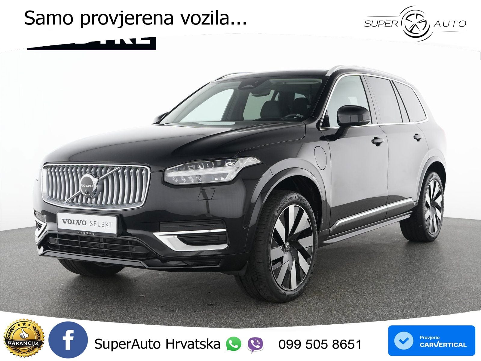 Volvo XC90 2.0 T8 AWD Automatic ACC+HEAD+4xGR SJED+360+PANO