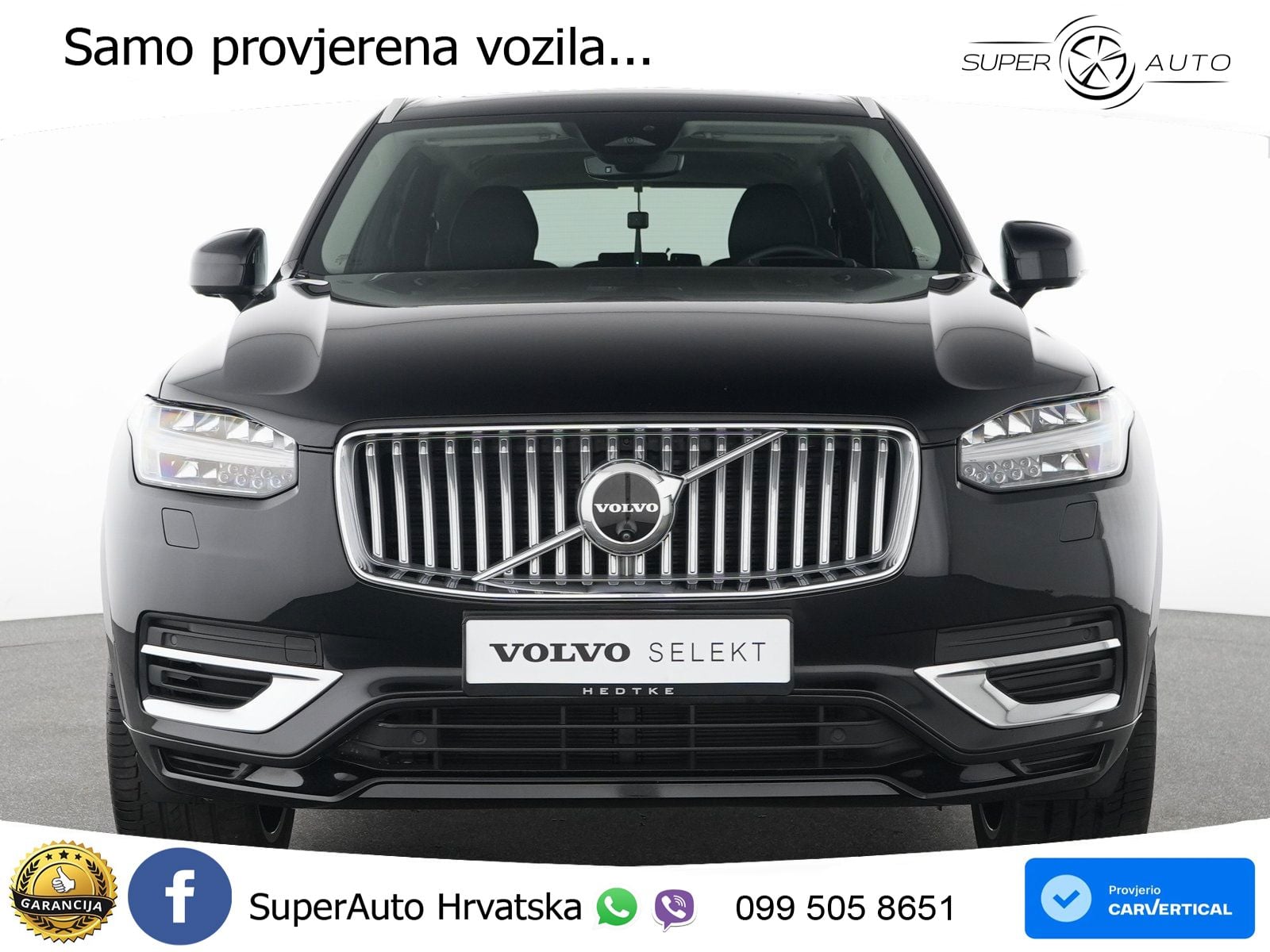 Volvo XC90 2.0 T8 AWD Automatic ACC+HEAD+4xGR SJED+360+PANO