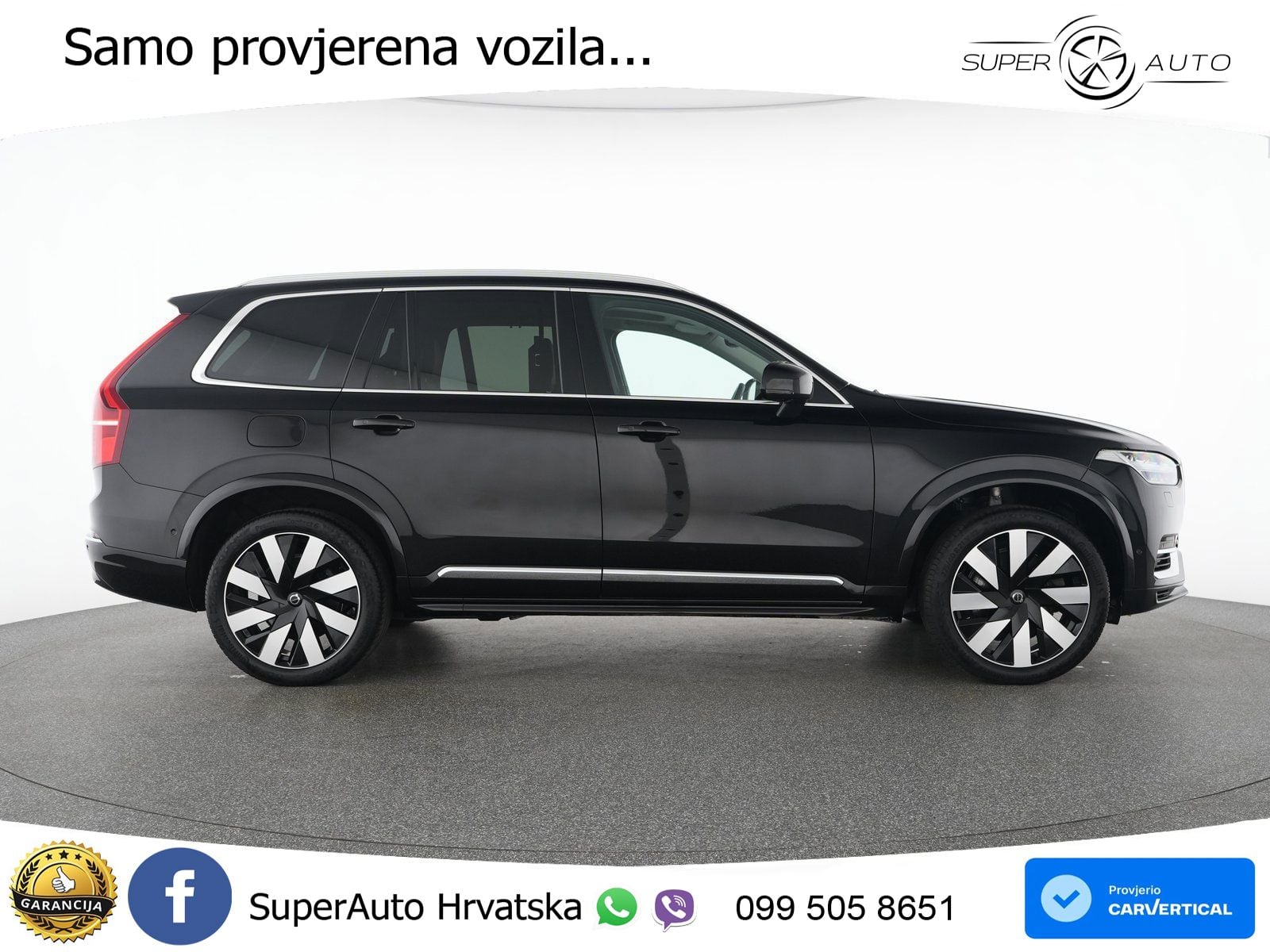 Volvo XC90 2.0 T8 AWD Automatic ACC+HEAD+4xGR SJED+360+PANO