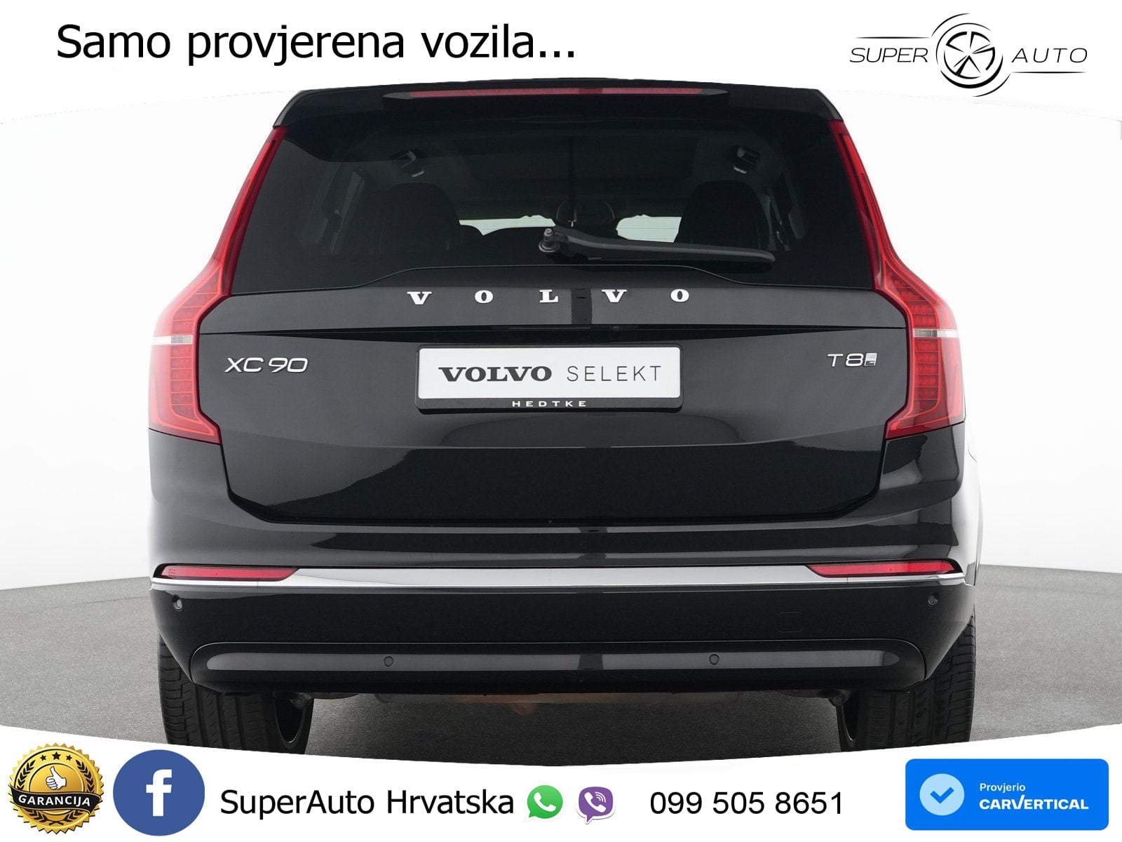 Volvo XC90 2.0 T8 AWD Automatic ACC+HEAD+4xGR SJED+360+PANO