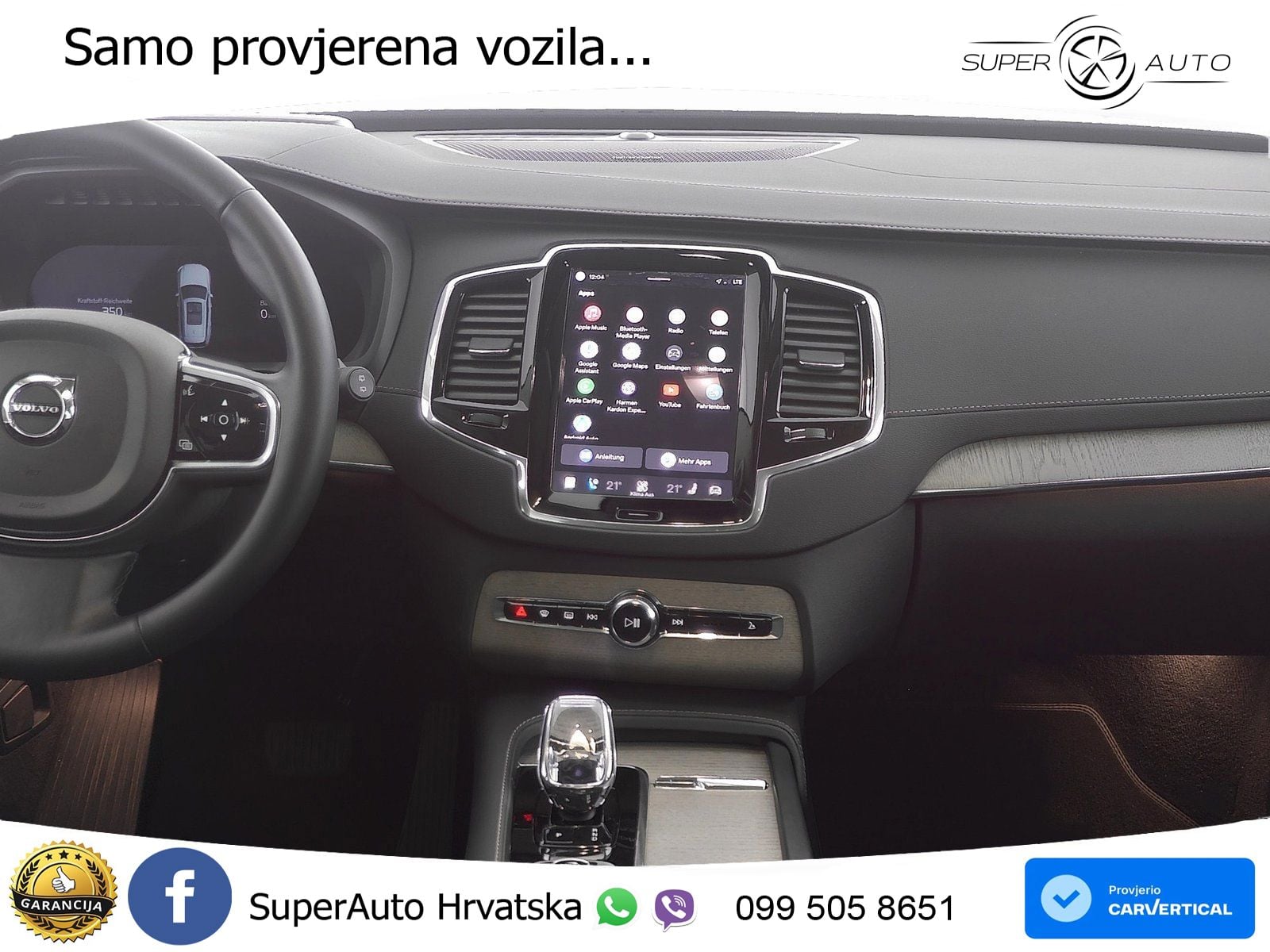 Volvo XC90 2.0 T8 AWD Automatic ACC+HEAD+4xGR SJED+360+PANO