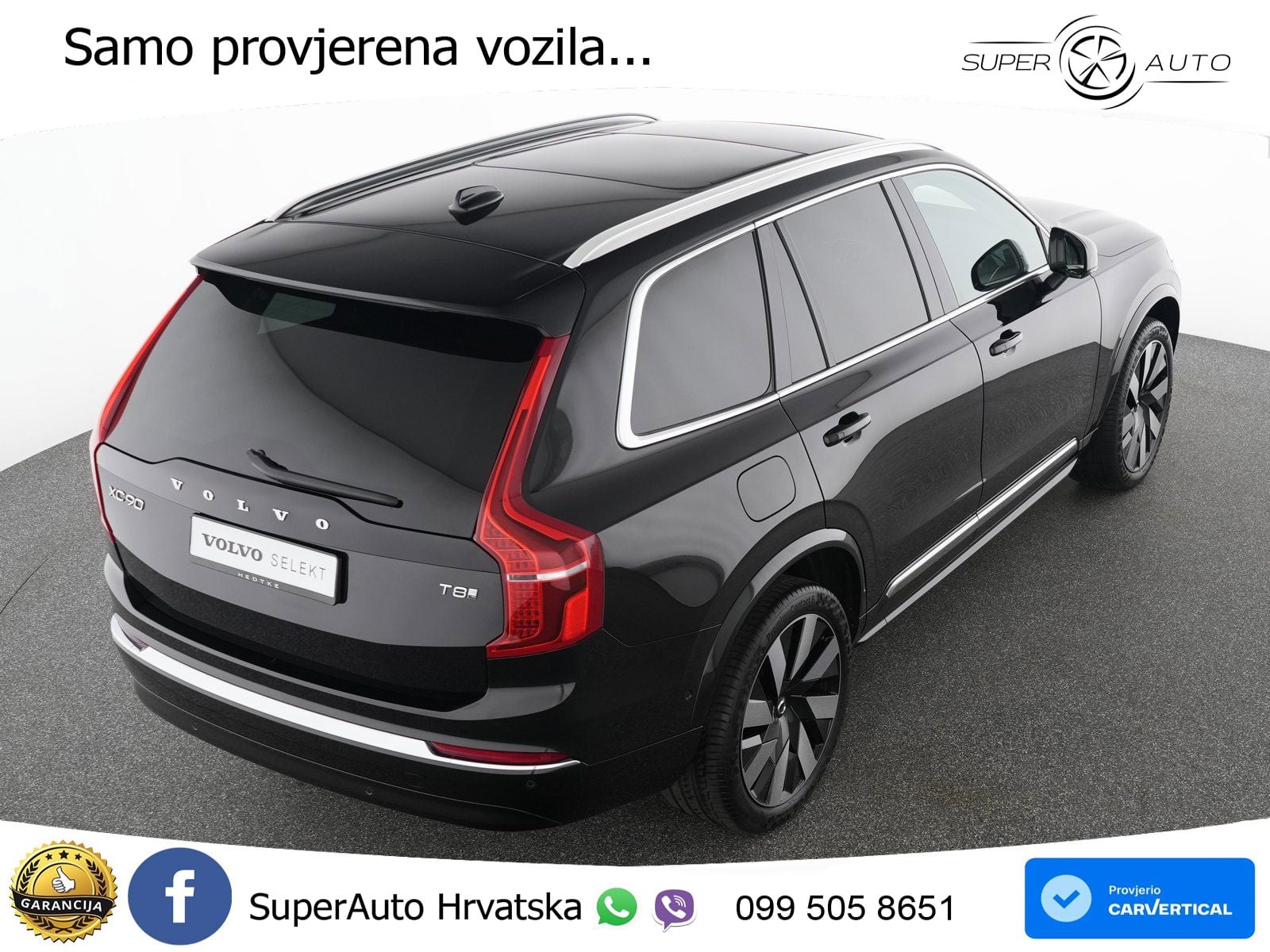 Volvo XC90 2.0 T8 AWD Automatic ACC+HEAD+4xGR SJED+360+PANO