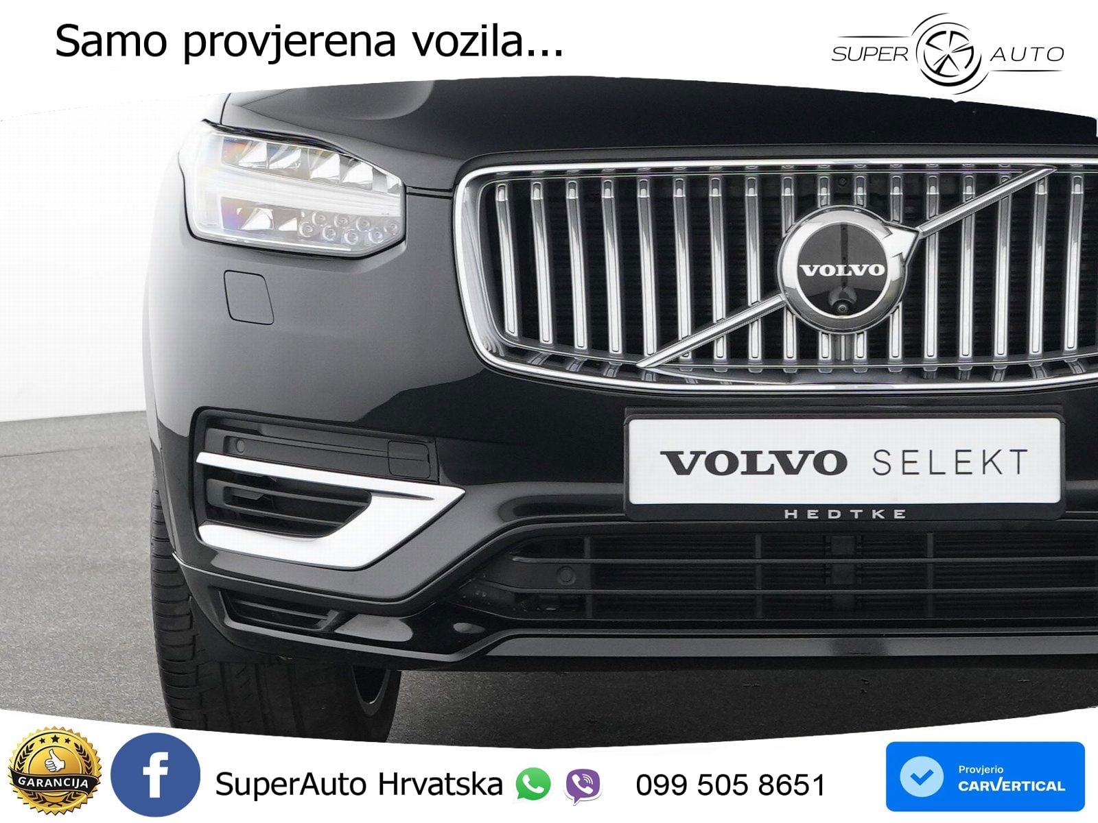 Volvo XC90 2.0 T8 AWD Automatic ACC+HEAD+4xGR SJED+360+PANO