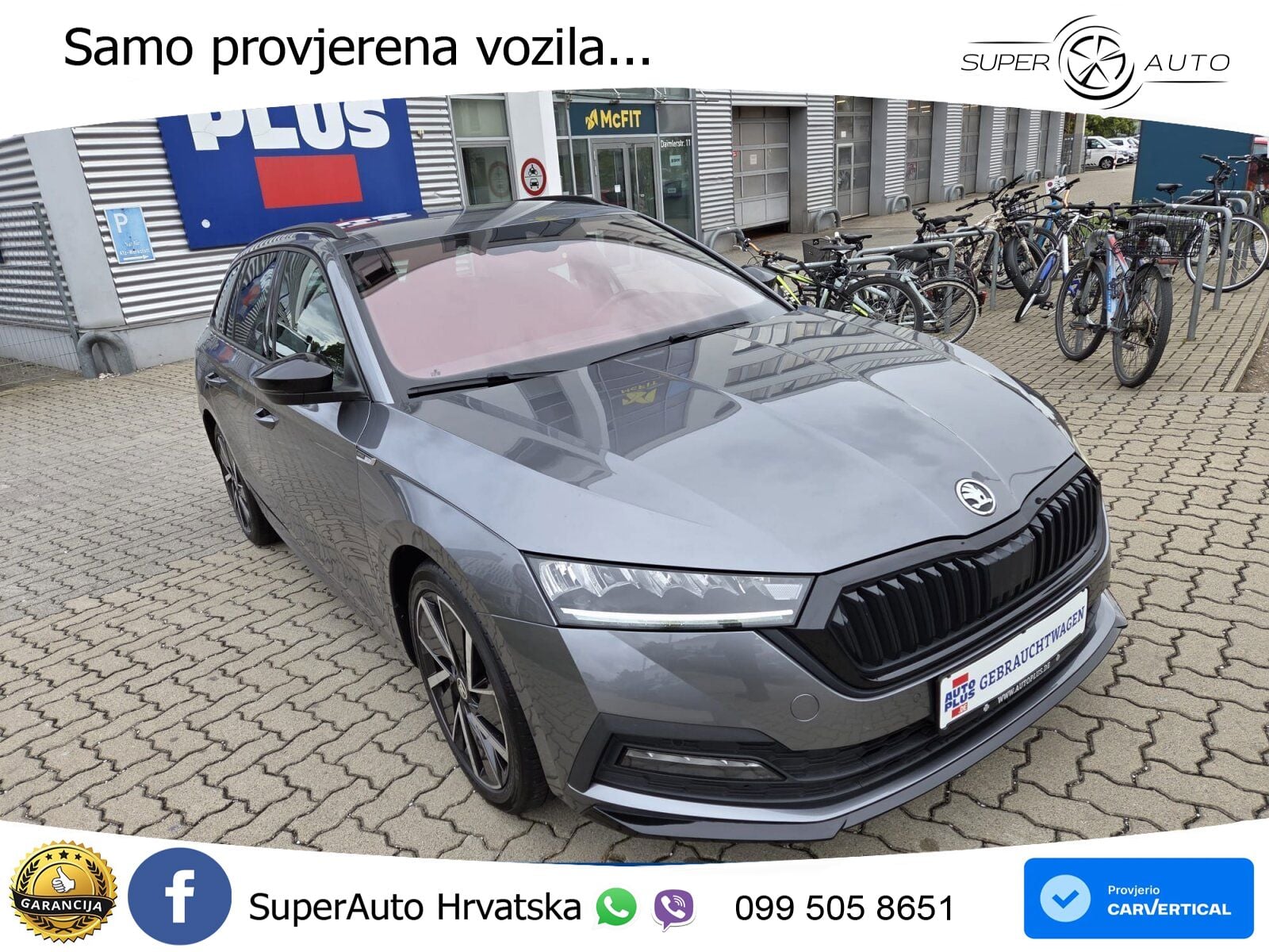 Škoda Octavia Combi 2.0 TDI (150 KS) DSG SportLine LED+GR SJED+ACC