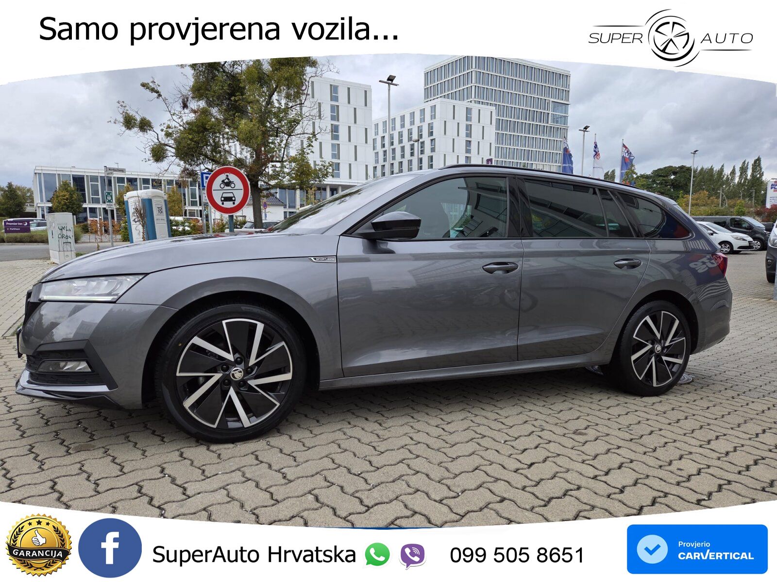 Škoda Octavia Combi 2.0 TDI (150 KS) DSG SportLine LED+GR SJED+ACC