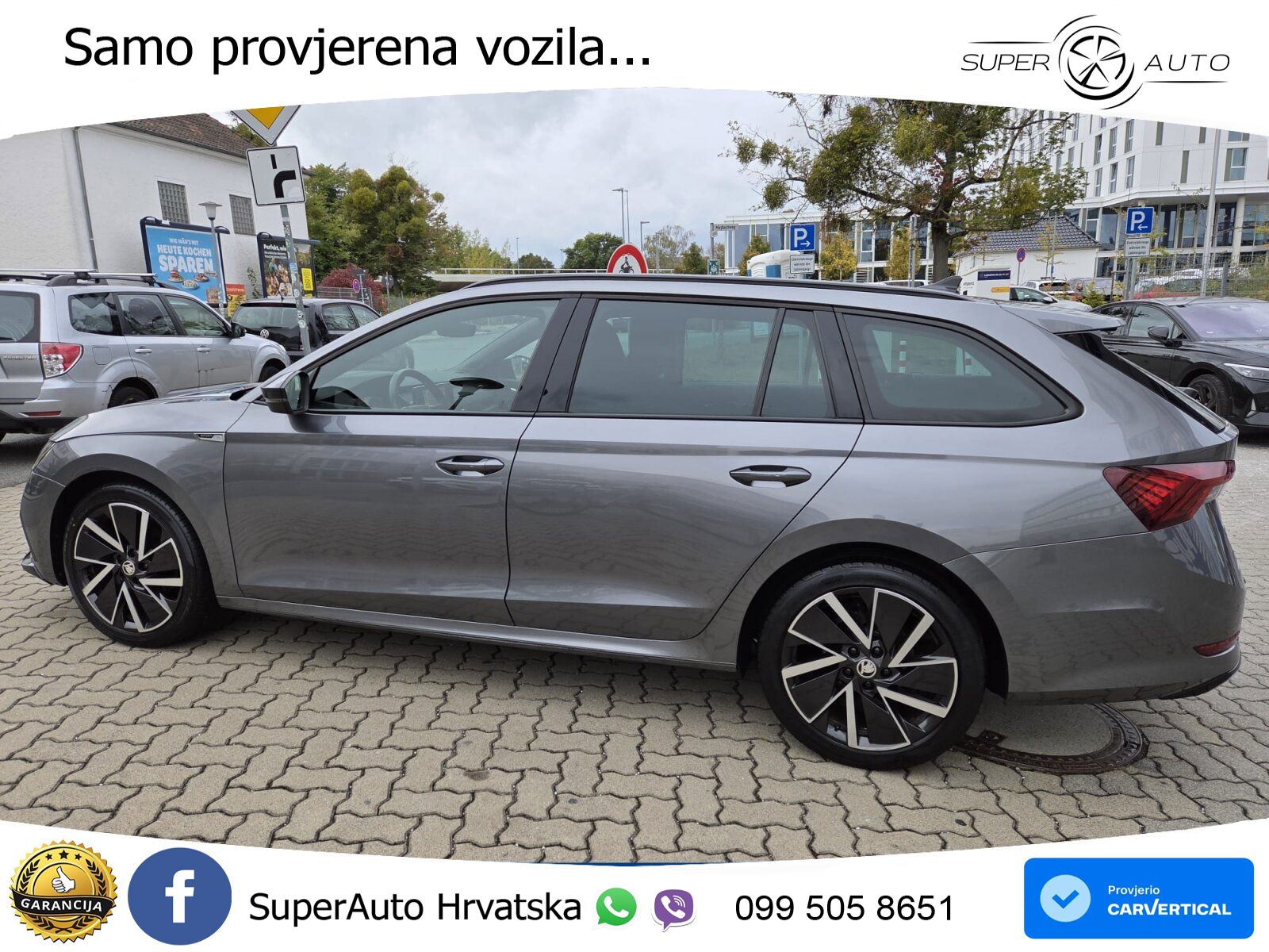 Škoda Octavia Combi 2.0 TDI (150 KS) DSG SportLine LED+GR SJED+ACC
