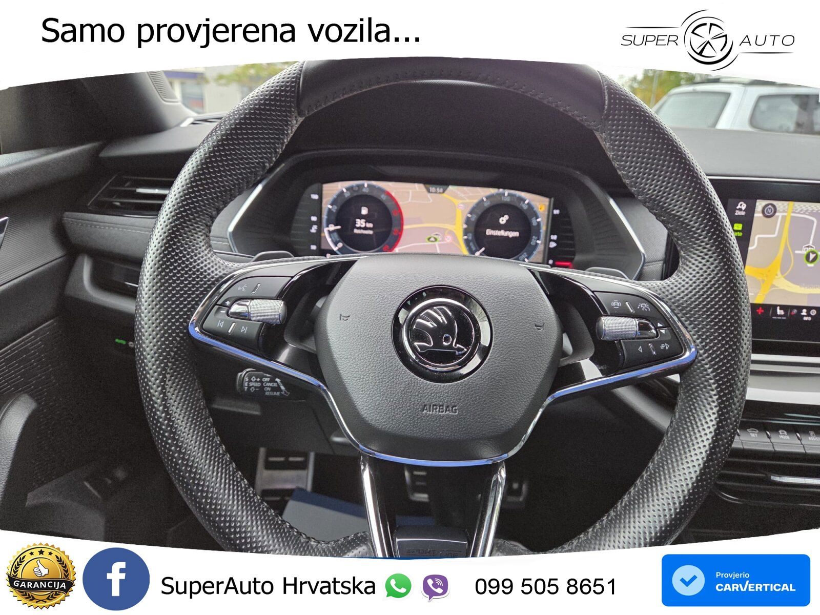 Škoda Octavia Combi 2.0 TDI (150 KS) DSG SportLine LED+GR SJED+ACC