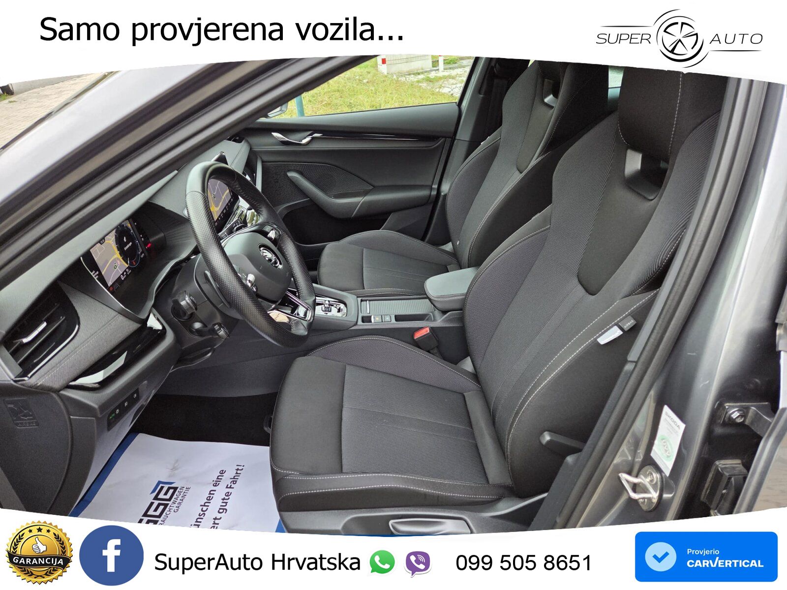 Škoda Octavia Combi 2.0 TDI (150 KS) DSG SportLine LED+GR SJED+ACC