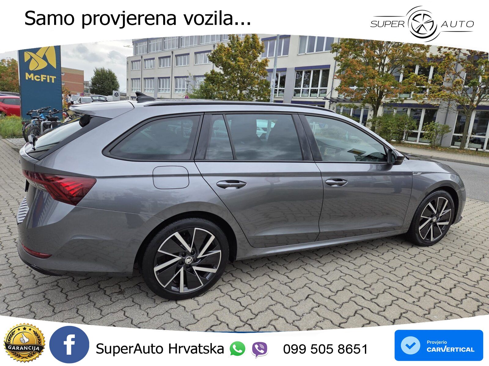 Škoda Octavia Combi 2.0 TDI (150 KS) DSG SportLine LED+GR SJED+ACC